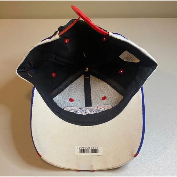 Vintage STP Patch Gas‎ Oil Trucker Mesh Cap Hat Snapback Black Red Blue NWT - Picture 6 of 10